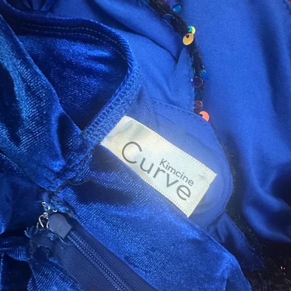 Chic Blue Jumpsuit with Flowing Palazzo Style - Picture 8 of 8